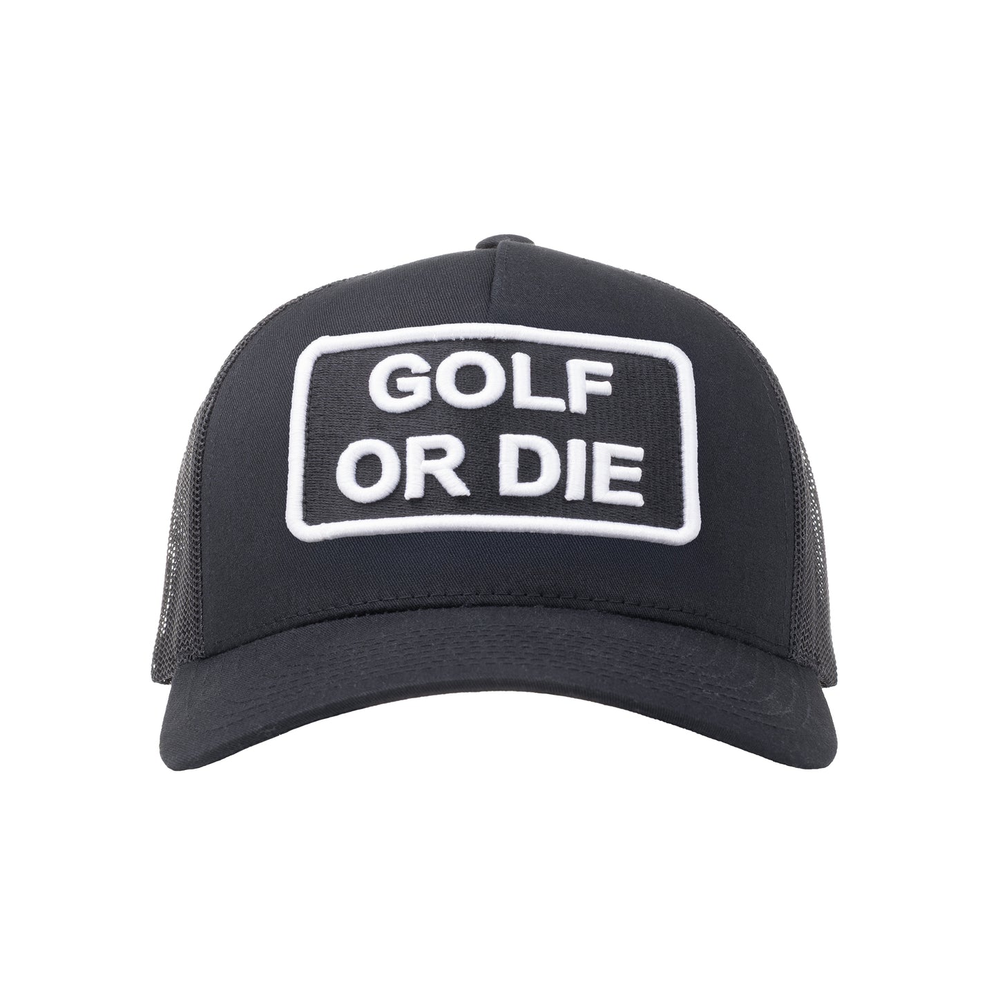 Trucker cap - Golf Or Die- black