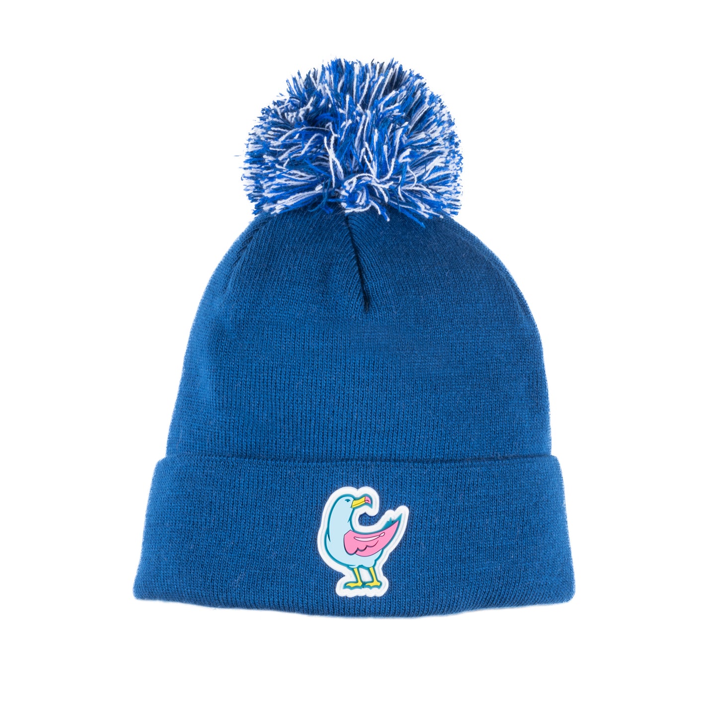 Beanie - PomPom - Albatross - blue