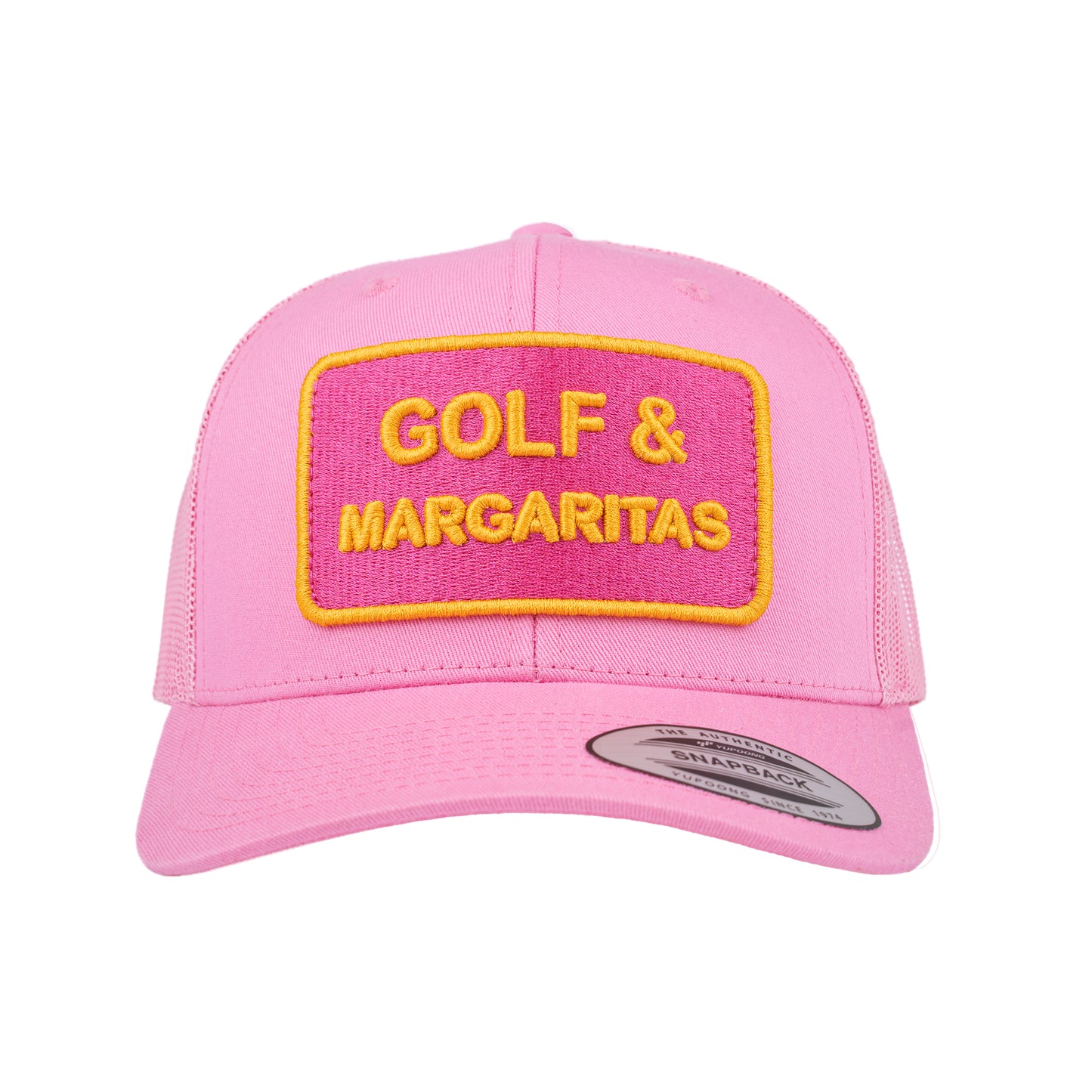Trucker cap - Golf And Margaritas - pink