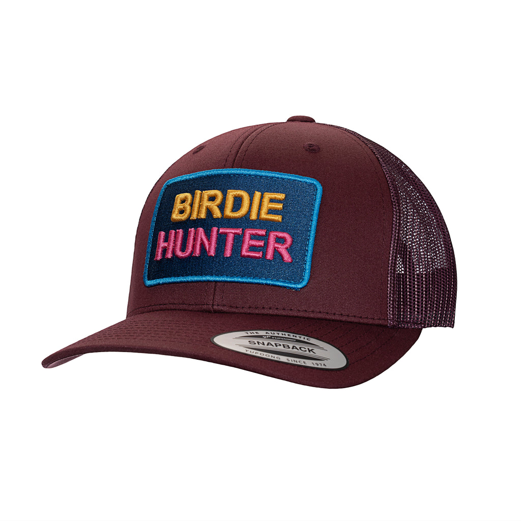 Trucker cap - Birdie Hunter - burgundy
