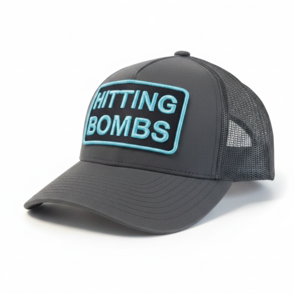 Trucker cap - Hitting Bombs - grey