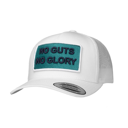 Trucker cap - No Guts No Glory - white