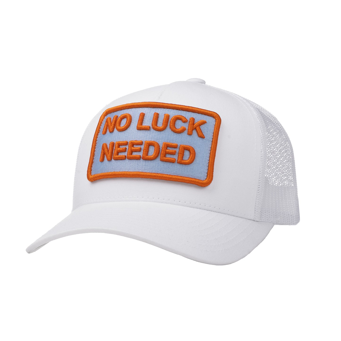 Trucker cap - No Luck Needed - white