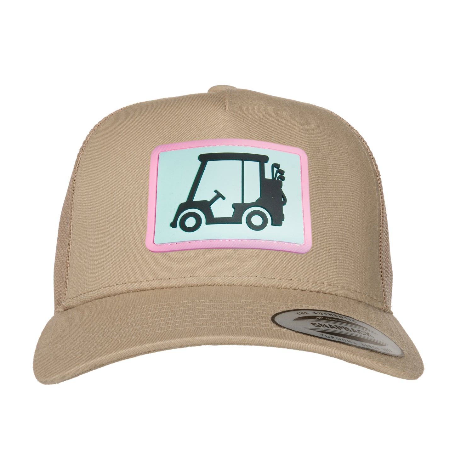 Trucker-keps - Golfbil - sand